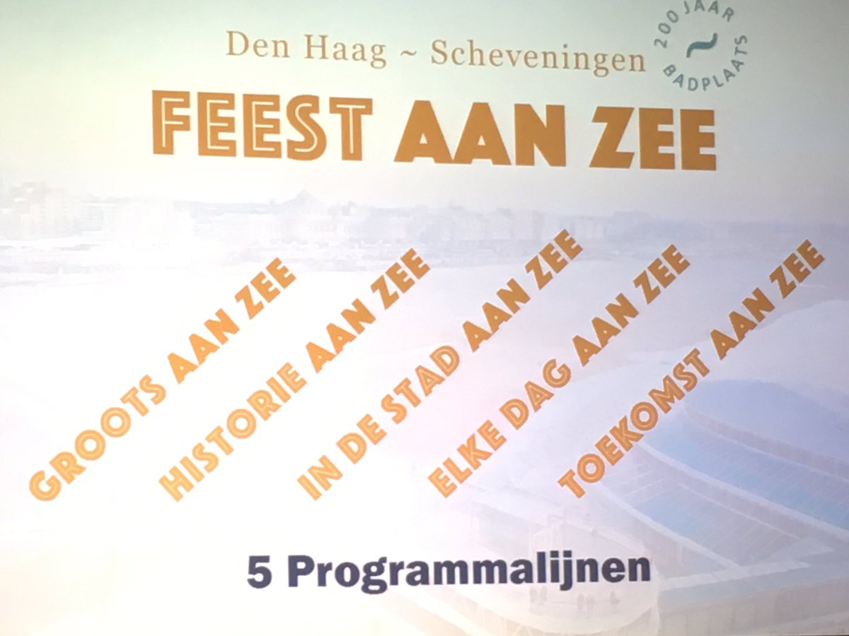 overdiepm's tweet photo. Feestjaar 200 jaar badplaats Scheveningen- den Haag gaat feest aan zee heten. #OODH @omroepwest https://t.co/i8LIHoJAjG