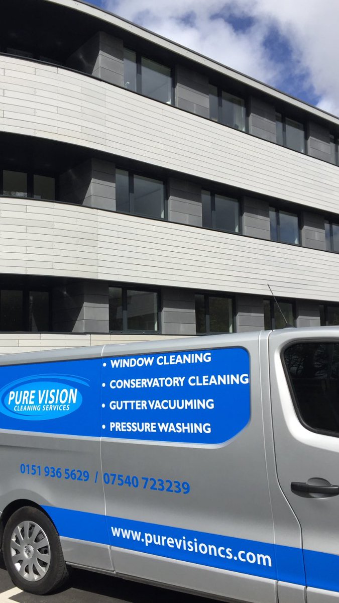 New job this week. Calder House, Calderstones Park #luxuryappartments #windowcleaning #liverpool