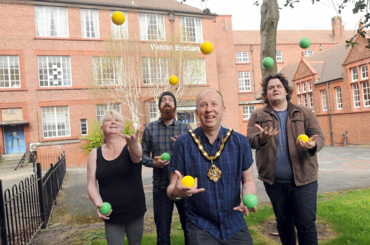 winsfordnews's tweet photo. Mayor brings back Winsford salt miners' tradition with Good Friday balls: AN old community tradition will be… https://t.co/1AedlsTqXB https://t.co/tWIEn7sIQp