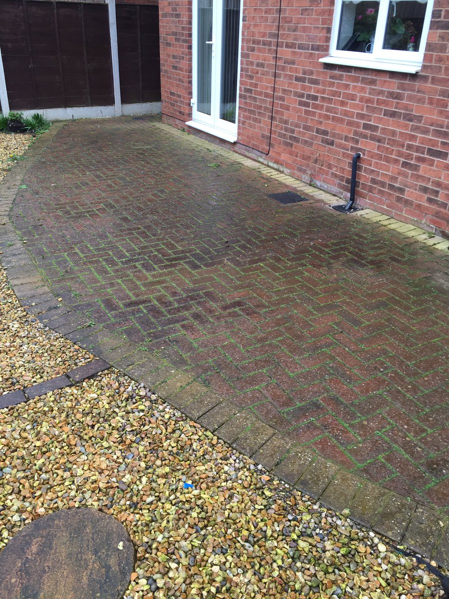 1purevision's tweet photo. We can clean and re-sand your patio area to bring it back to life. #springtime #jetwashing https://t.co/j7aDSRaMPa