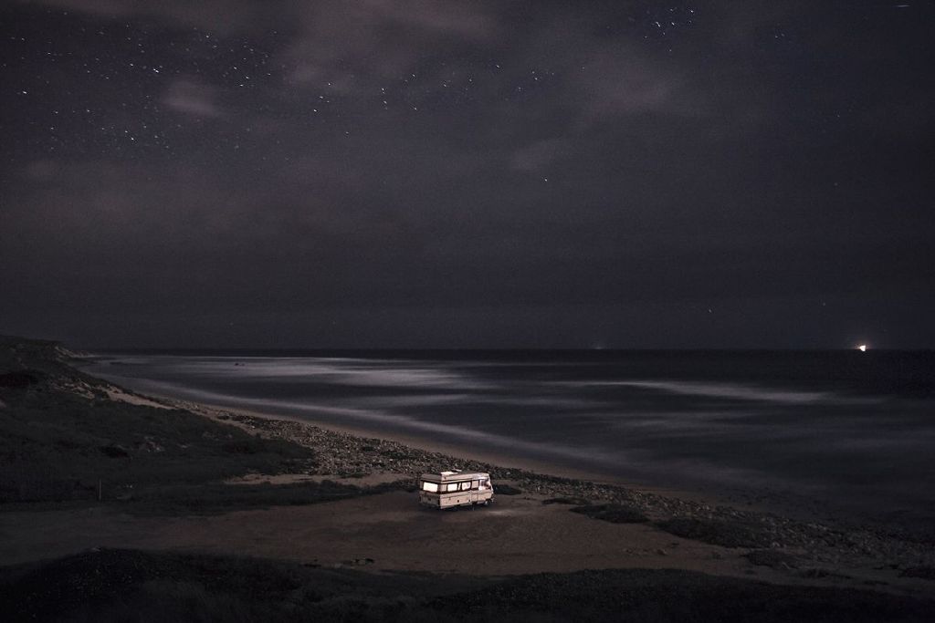 Small car night trip From photographer Alessandro Puccinelli.