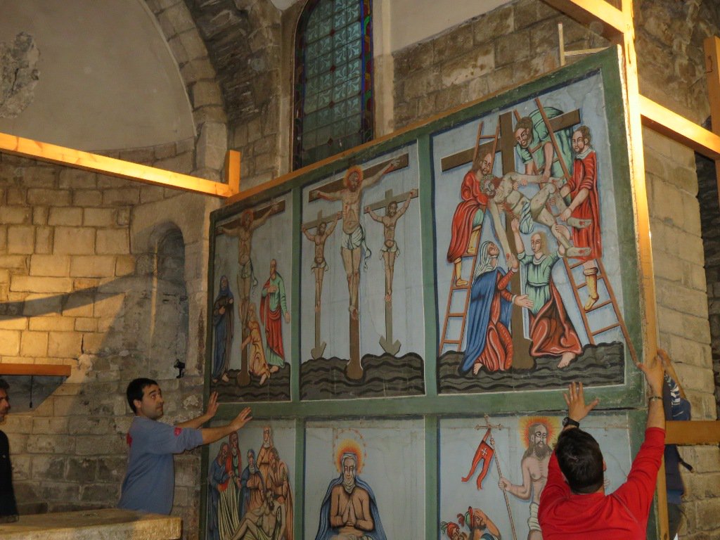 Dejà ei plaçat ena glèisa dera Purificacion de #Bossòst eth Monument de Setmana Santa. Ei ua peça deth segle XVII de gran valor patrimoniau.