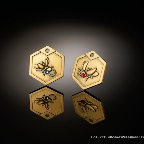 メダロット】1/1スケール「カブト・クワガタ メダルセット」発売決定