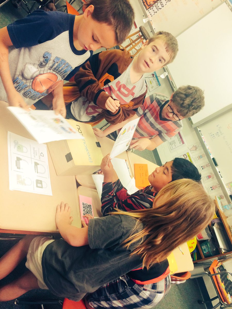 Renee_Loan's tweet photo. Some-bunny is kicking off Easter break with #breakoutedu to review for our #TNReady #lcsedtech @breakoutEDU @LenoirCitySch https://t.co/ZcopbbR2dq