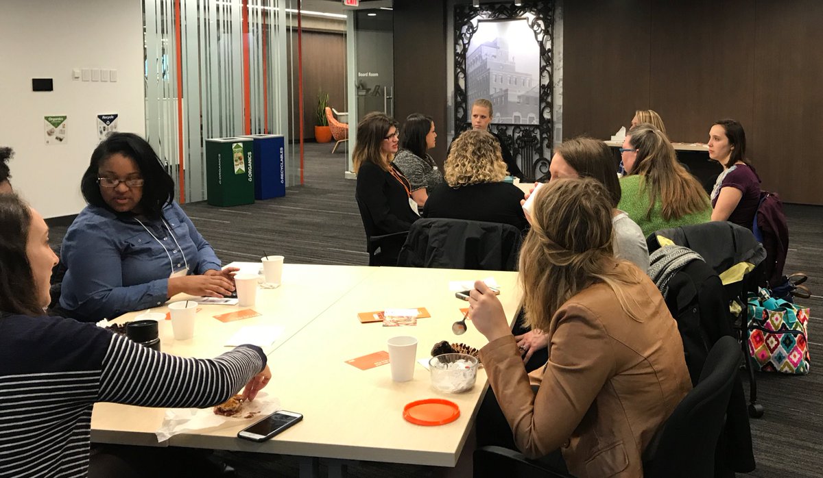 maggie_meyer's tweet photo. Good morning world! We're @YWCAMinneapolis for our first @GenYWCA membership event! https://t.co/cP4Zfo9gZp
