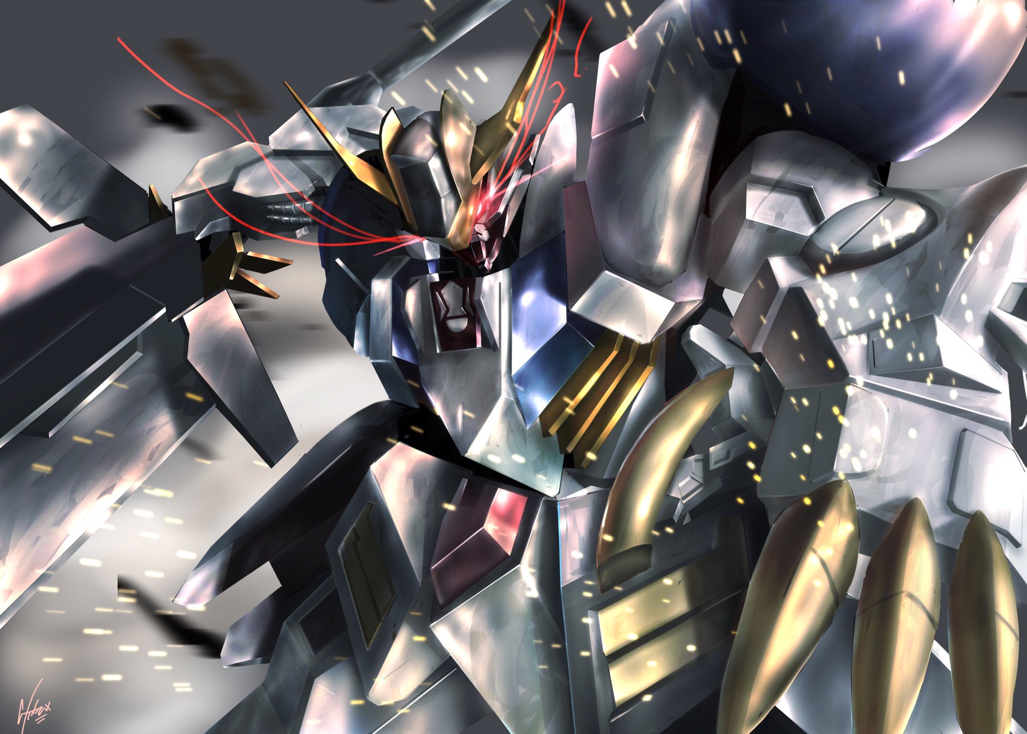 טוויטר Ra Ru Ru בטוויטר バルバトス ルプスレクス描きました 鉄血のオルフェンズ最終回までお疲れ様でした 鉄血の オルフェンズ G Tekketsu T Co Udyhpeszhj