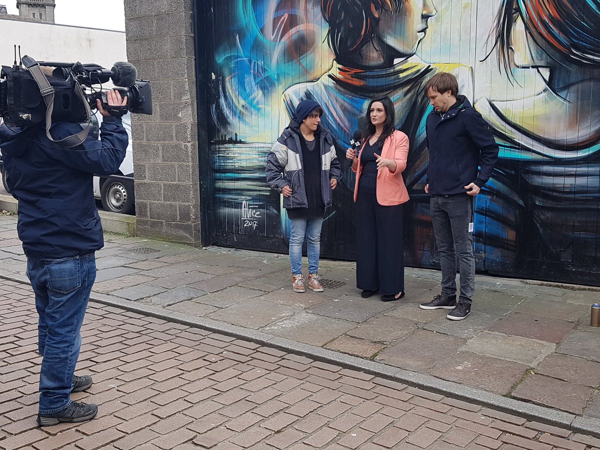 justjess_89's tweet photo. Busy press morning for @nuartaberdeen @AbdnInspired. Fantastic to see the artworks take shape! https://t.co/wnuudvrO88