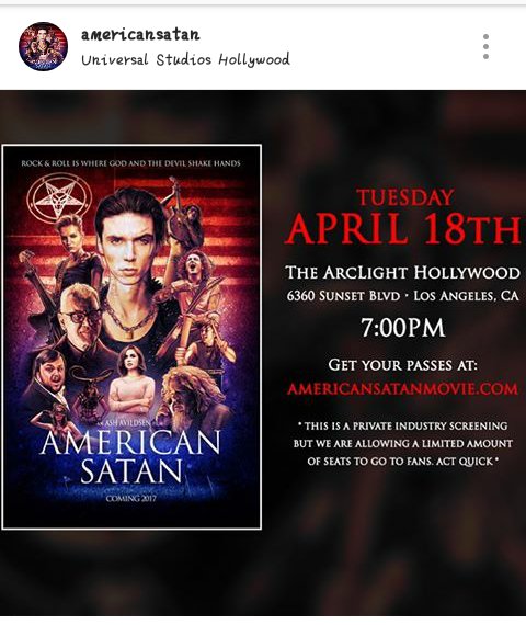 Omg, I can't wait watch it 😱
But, can watch it in Bioskop my country? <a href="/benjaminbruce/">Ben Bruce</a> <a href="/americansatan/">American Satan</a> 
#americansatan