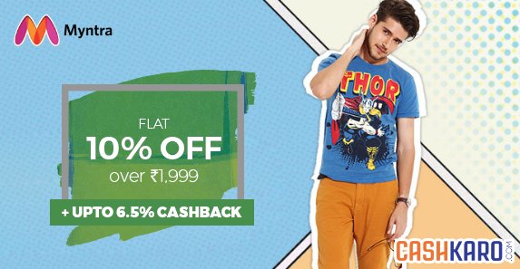 Cashkarocom's tweet photo. The biggest Fashion destination is here @myntra. Shop unlimited -https://t.co/7QEkm41qFg & enjoy Cashback via us. #MyntraOffers #Cash4Ever https://t.co/RtaQaabF72