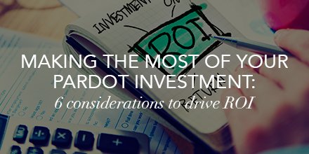 SuccessFlowAdam's tweet image. Are you ready to get started on a better path with #Pardot? Our guide has some useful tips okt.to/cVk1ZX