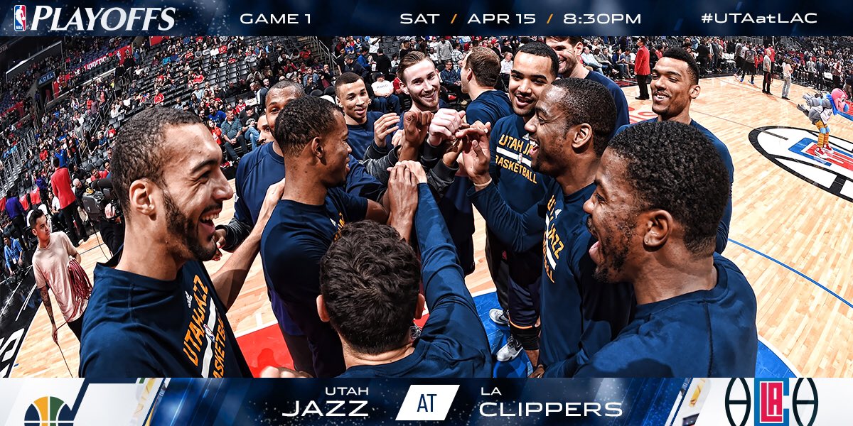 Game 1 // Saturday Night  Tix & Schedule ➡️ on.nba.com/2pvLykH  #TakeNote https://t.co/etB1NgtmSy