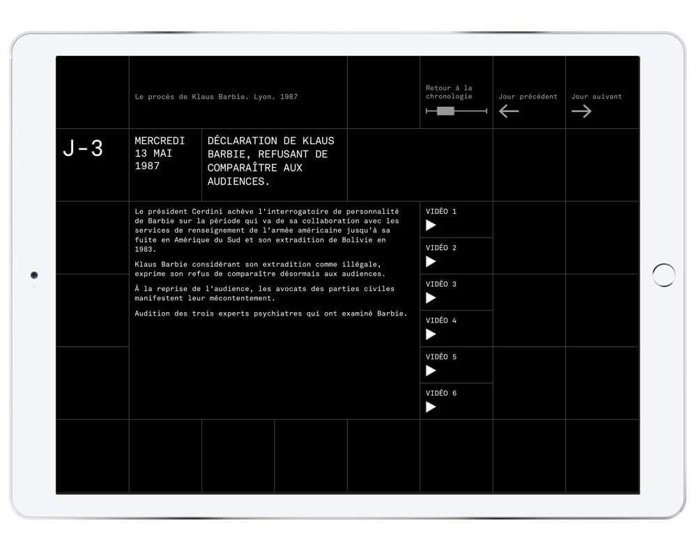 ___n3rd___'s tweet image. Exposition sur le procès de Klaus Barbie, du 30/03 au 15/10 au @Shoah_Memorial de Paris. #n3rdprojets #shoah