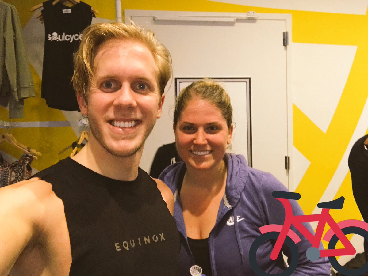 Nurse Kevin &amp; Justine had a great class <a href="/soulcycle/">SoulCycle</a>  last week. 2 days left for NYP employees to spin! #nypbehealthy