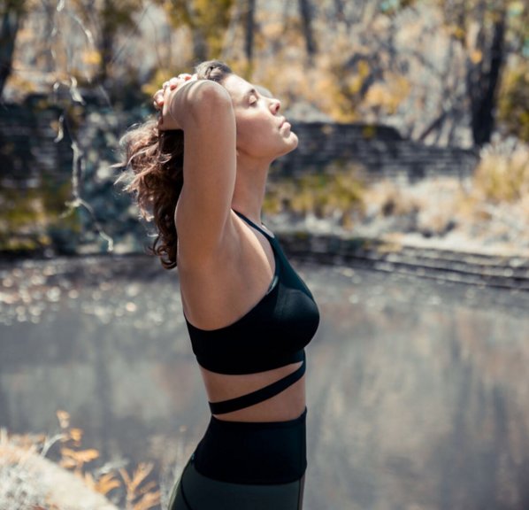 MICHI_New_York's tweet photo. @wanderfulsoul embraces time with herself in the MICHI Dusk Bra in Nicaragua. #MICHI #NY #MADEINCANADA https://t.co/854IEMtHSI