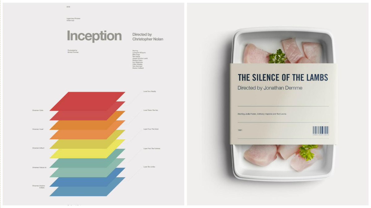 SpeakToSESOME's tweet photo. We love these minimalist movie posters by Pete Majarich! https://t.co/gWkltY2xhr #DesignFridays #Graphics https://t.co/IdH2XUcmbT