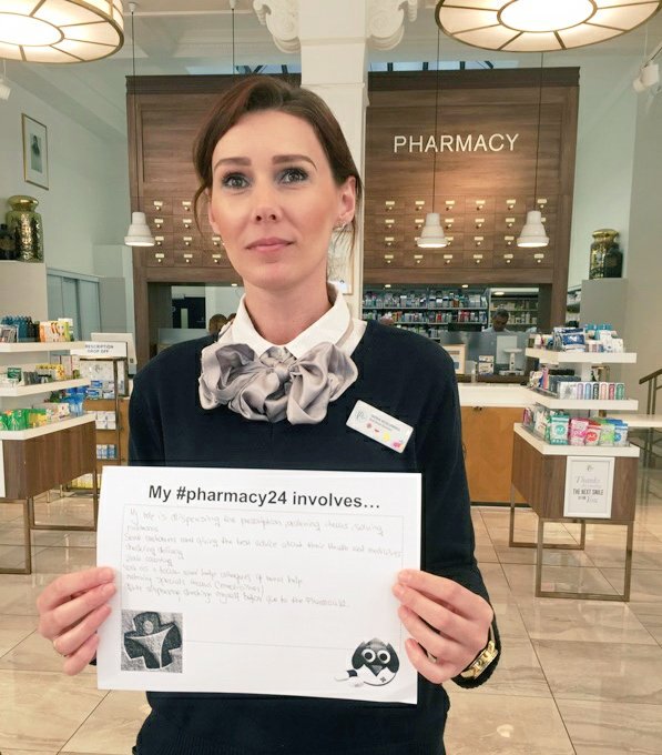 JohnBellCroyden's tweet photo. My #pharmacy24 involves serving customers and giving bespoke advice on health and prescriptions https://t.co/fozkZVKCZj