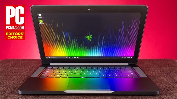 Razer's tweet image. The Razer Blade was an easy pick as @PCMag’s Editors’ Choice for ultraportable gaming laptops. Find out why: rzr.to/XcyYL