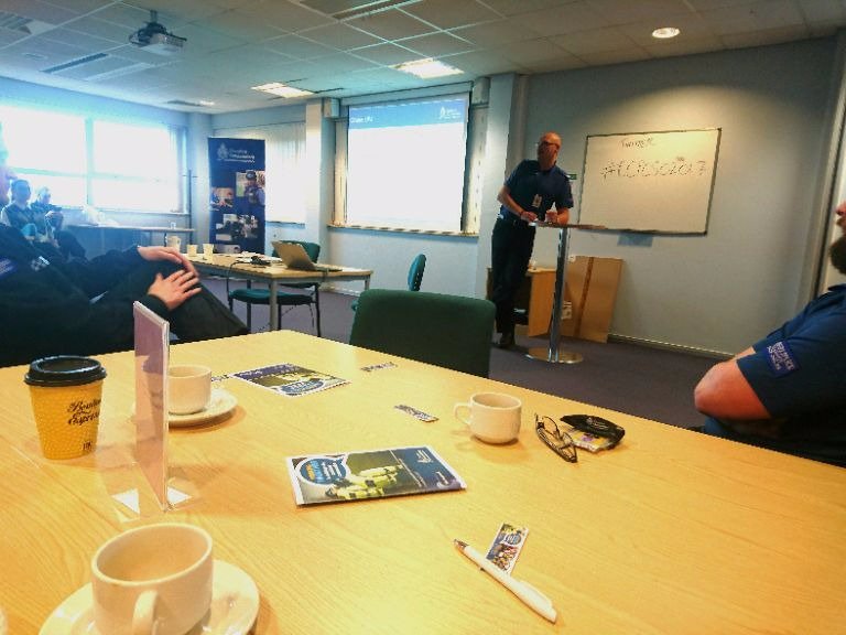 PoliceWidnes's tweet photo. Some Widnes PCSO's have already attended the conference at H.Q #Winsford & remainder today learning from colleagues experiences. #CCPCSO2017 https://t.co/P5shRgWxQz