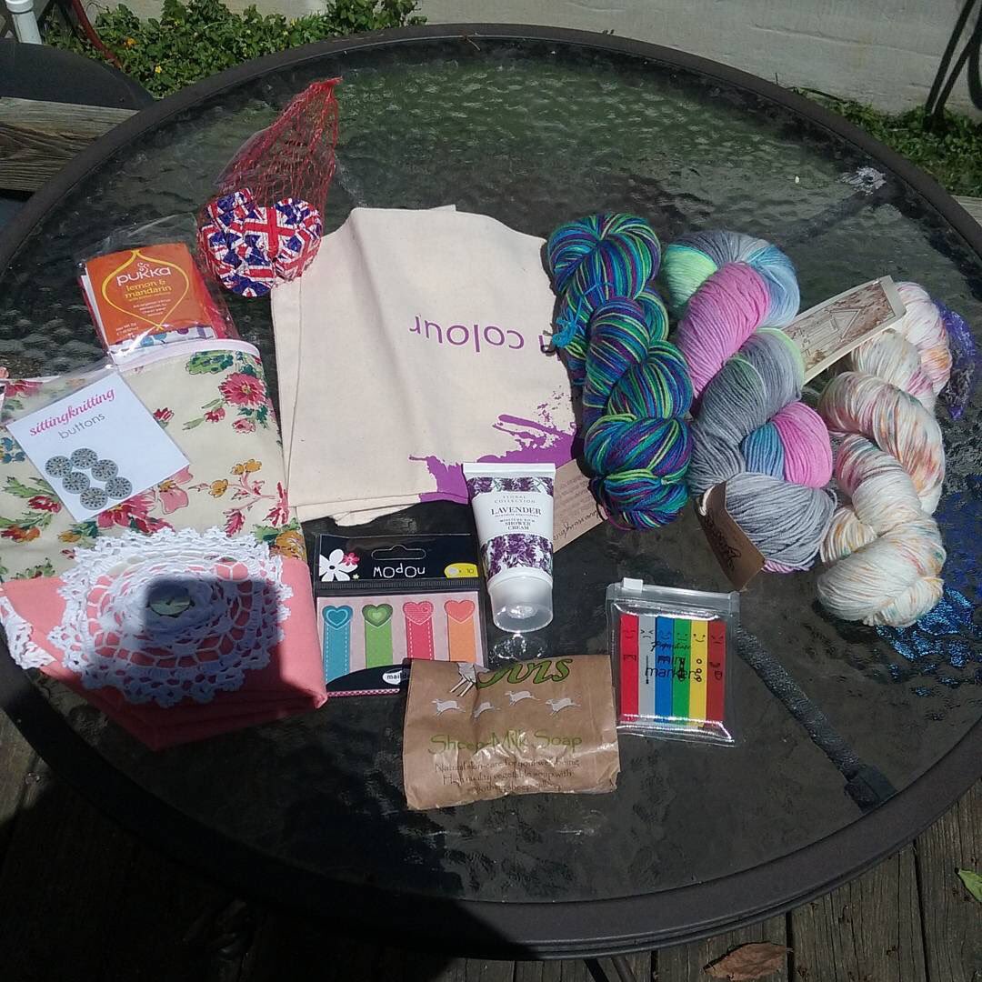 Woolswap's tweet photo. This Woolswap parcel flew all the way from the UK to USA and love the British touch to it #woolswap #British https://t.co/6jOJsjCis1