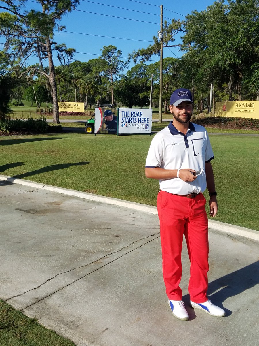 NSequenceGolf's tweet photo. Awesome opportunity to caddie for one of Frith Golf's top performers...Matt Bergstrom.  2017 Mackenzie Tour Q-School...let's go!!! https://t.co/LF1KUUACs9