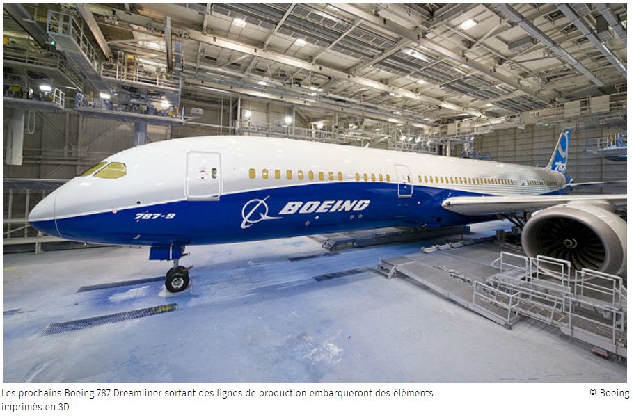 Une pièce imprimée en #3D autorisée (pour la première fois) dans 1 #boeing737! bit.ly/2psuBri ✈ <a href="/Boeing/">The Boeing Company</a> <a href="/BoeingFrance/">Boeing France</a> #aéronautique
