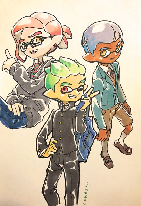 「イカボーイ(スプラトゥーン)」の画像/イラスト/ファンアート(古い順)