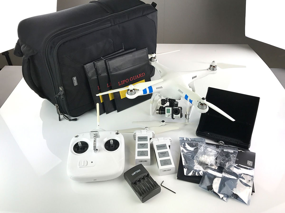 dronetool's tweet photo. (DJI Phantom 2 Drone V.1 Bundle w/Gimbal, GoPro Hero 3, FPV Setup, Case) - https://t.co/b2UfTuXSc0 #drones #UAV https://t.co/o8nIZrU3Xa