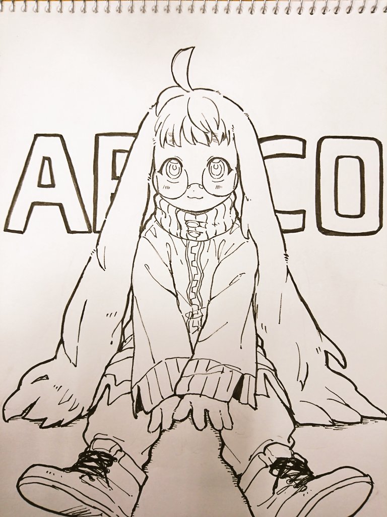 可愛くてついつい描いてしまう🐰 