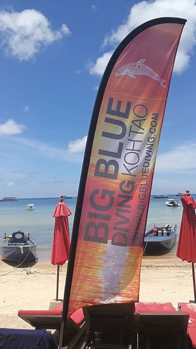 Beautiful day for a water fight. Happy Songkran #bigbluediving #songkran #kohtao #saireebeach #scubadivingresort #scubadiving #divekohtao