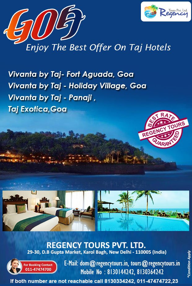 'Living in Goa is a 365 days vacation'
Cool breeze & adventure in you soul - Goa is calling....
#goatrip, #regencytour, #traveindia.