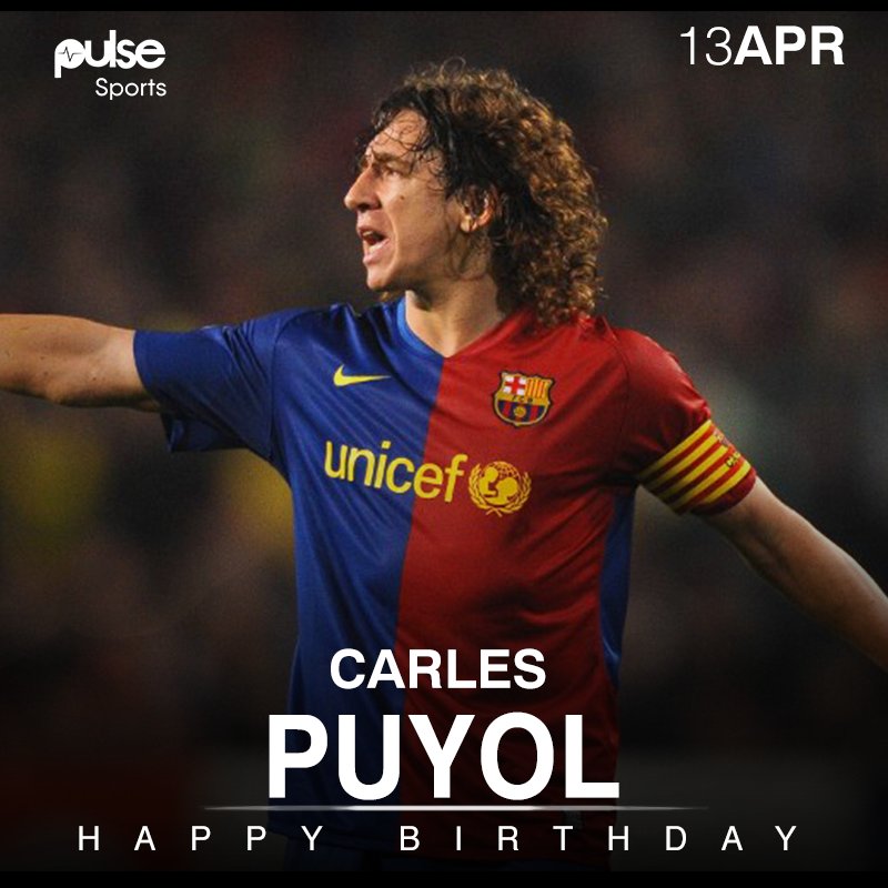 Happy birthday to FC Barcelona legend, Carles Puyol  