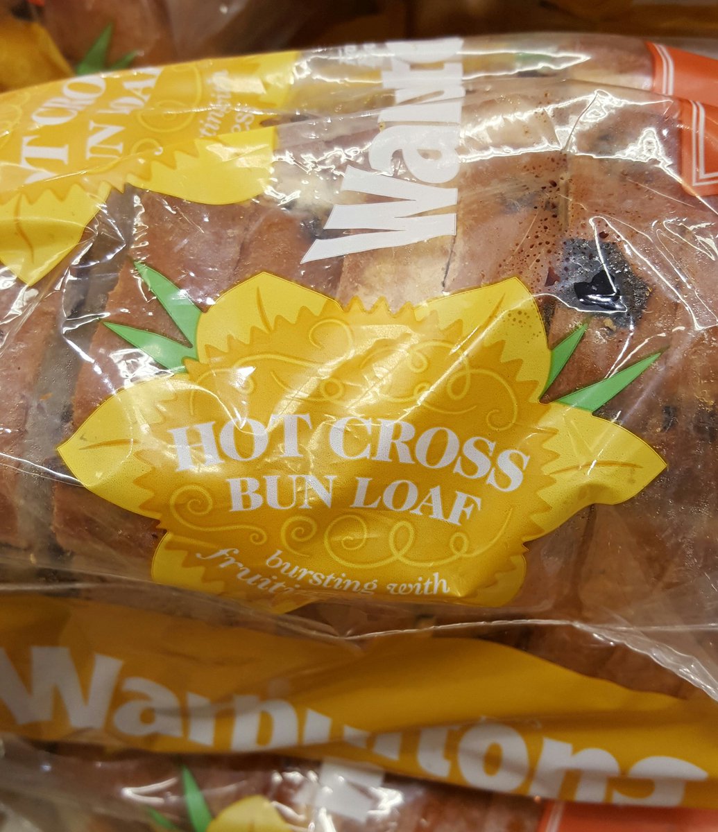 tim_robson_1980's tweet photo. Someone tell @radioparr from @BBCTees that @Warburtons have made his dreams come true! #HotCrossBread #Easter #HotCrossBuns #GameChanger https://t.co/VDkaX83G9V