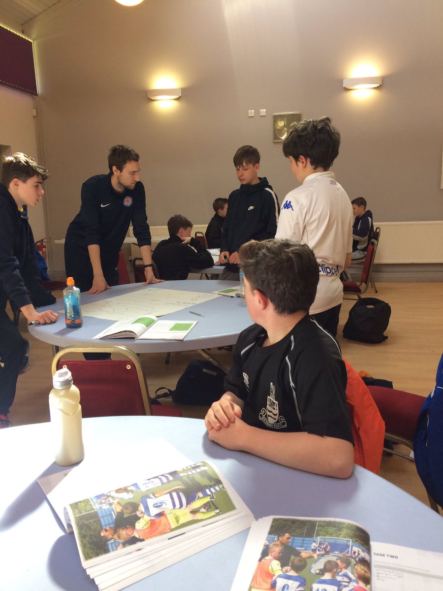 Creating our own session plans! <a href="/WestRidingFA/">West Riding FA</a> ⚽️⚽️