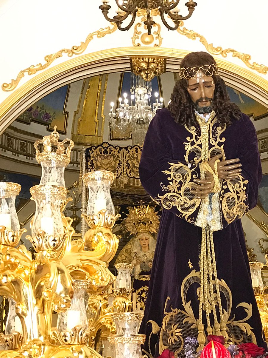 moraosalhgrande's tweet photo. Nuestro Padre Jesús Nazareno ataviado como Cautivo esperando su salida procesional en la noche del #JuevesSanto #SemanaSanta17 https://t.co/x61FXZyZkT