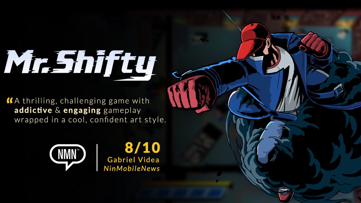 NinMobileNews's tweet photo. Mr. Shifty arrives on eShop today for Nintendo Switch! Check out our review on why you should get it: https://t.co/KnCuFwLOHd https://t.co/4TcxlUhYBA