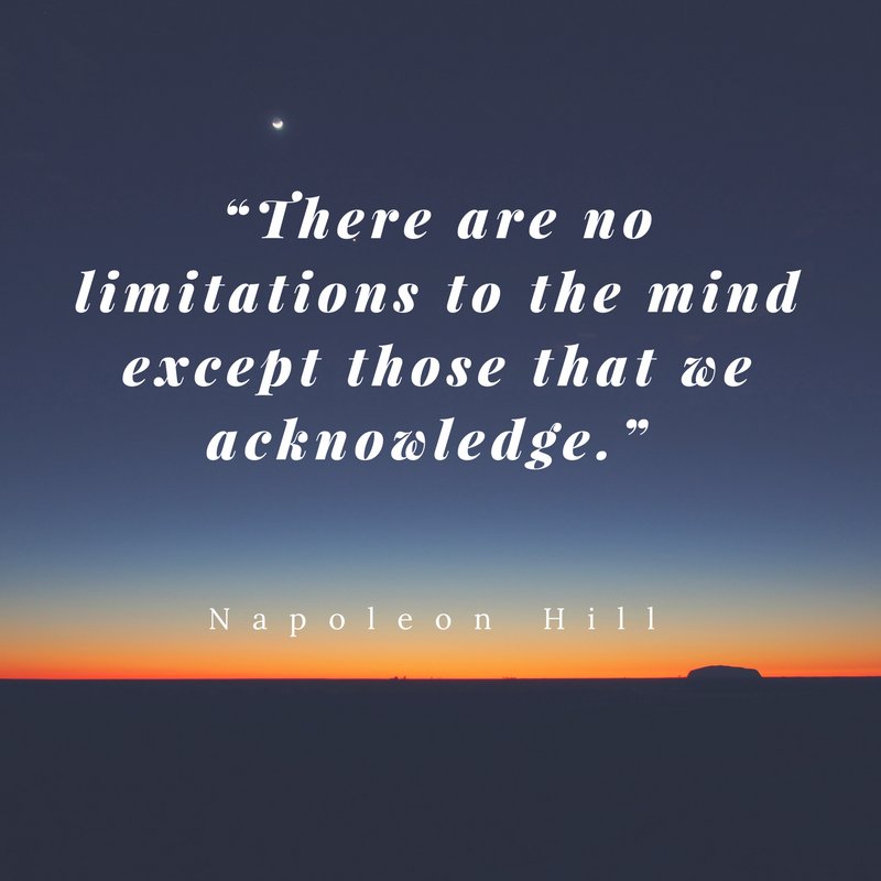 BridgeCon2017's tweet image. “There are no limitations to the mind except those that we acknowledge.” Napolean Hill #ThursdayThoughts