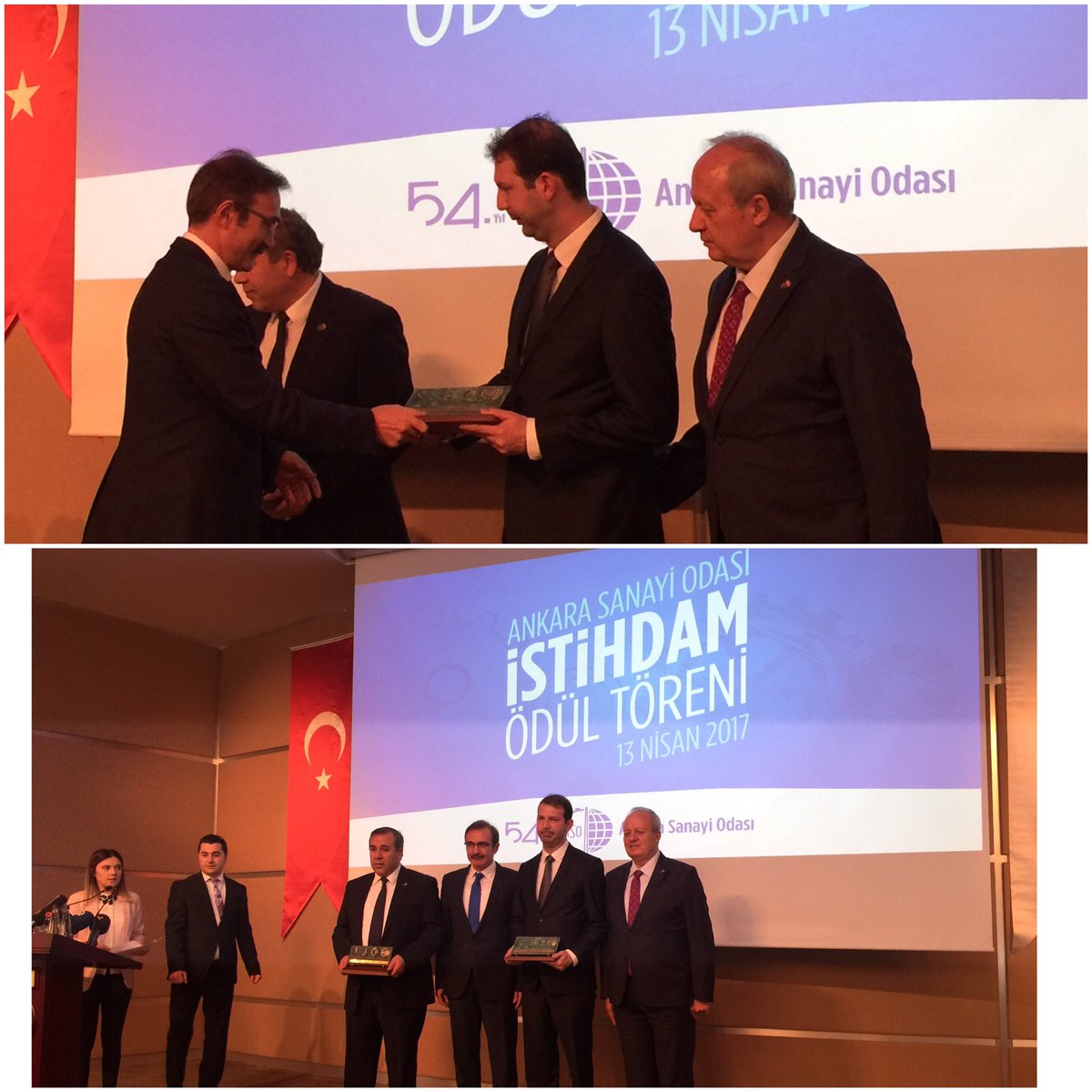 Grup Firmalarımızdan ODAK KOMPOZİT AS, ASO İstihdam  ödülünü aldı!