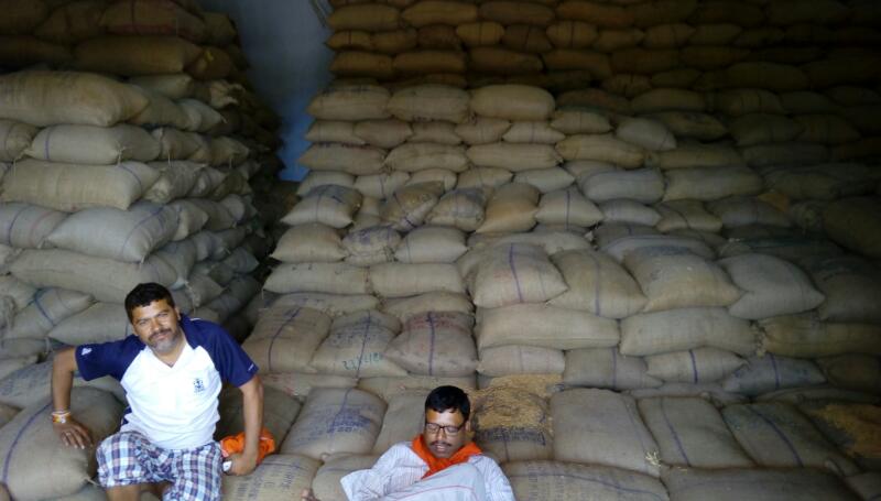 DeHaatTM's tweet photo. "Wheat procurement @Buxar DeHaat"#farmerBenefit #DirectPurchasing #MaximumRate https://t.co/Cfw9M4Hh85