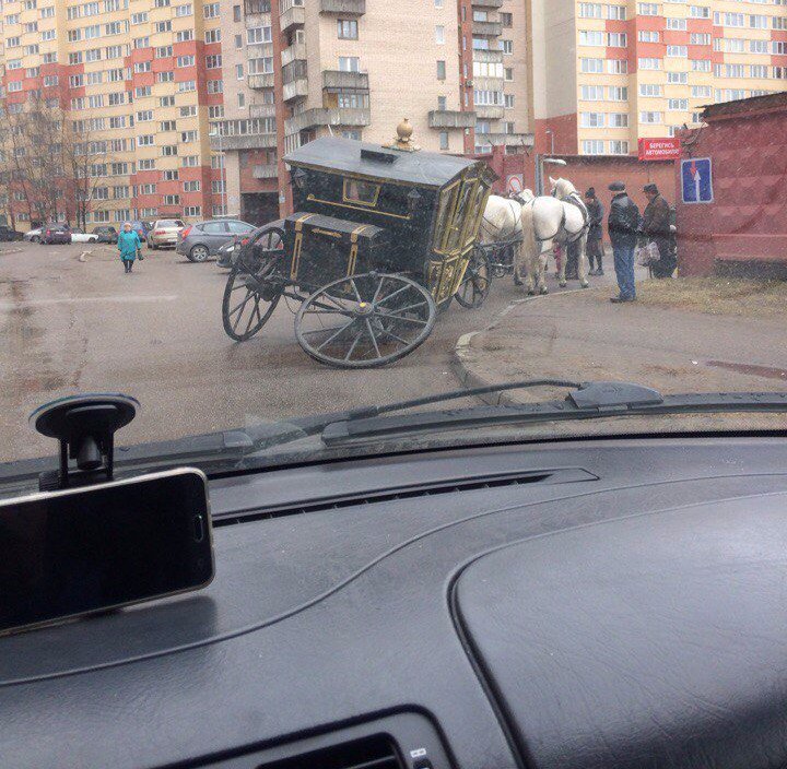 Типичная авария в Санкт-Петербурге