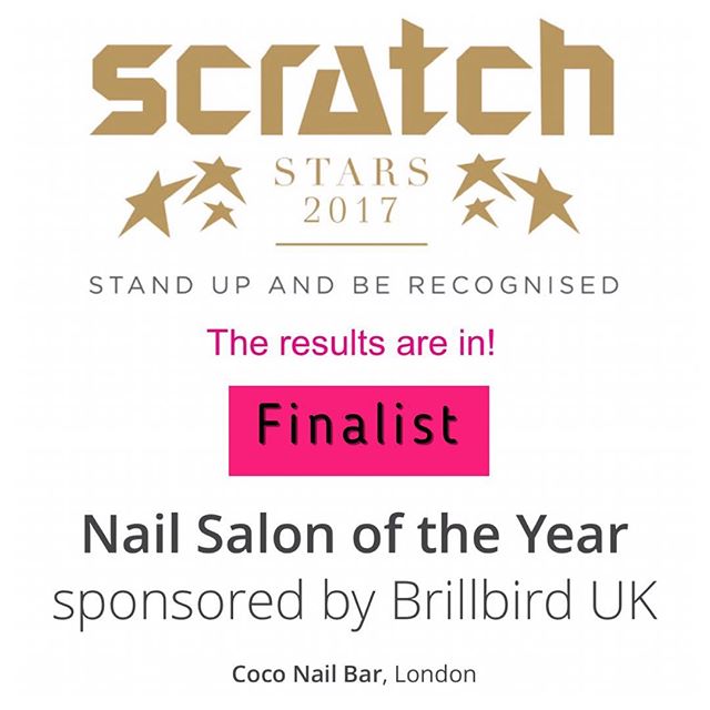 CocoNailBar's tweet photo. We're super excited finalists! Thank you @scratchstars @ScratchMagazine #ScratchStars17 #ScratchStars #NailAwards #CocoNailBarLondon https://t.co/jocfraKl8n