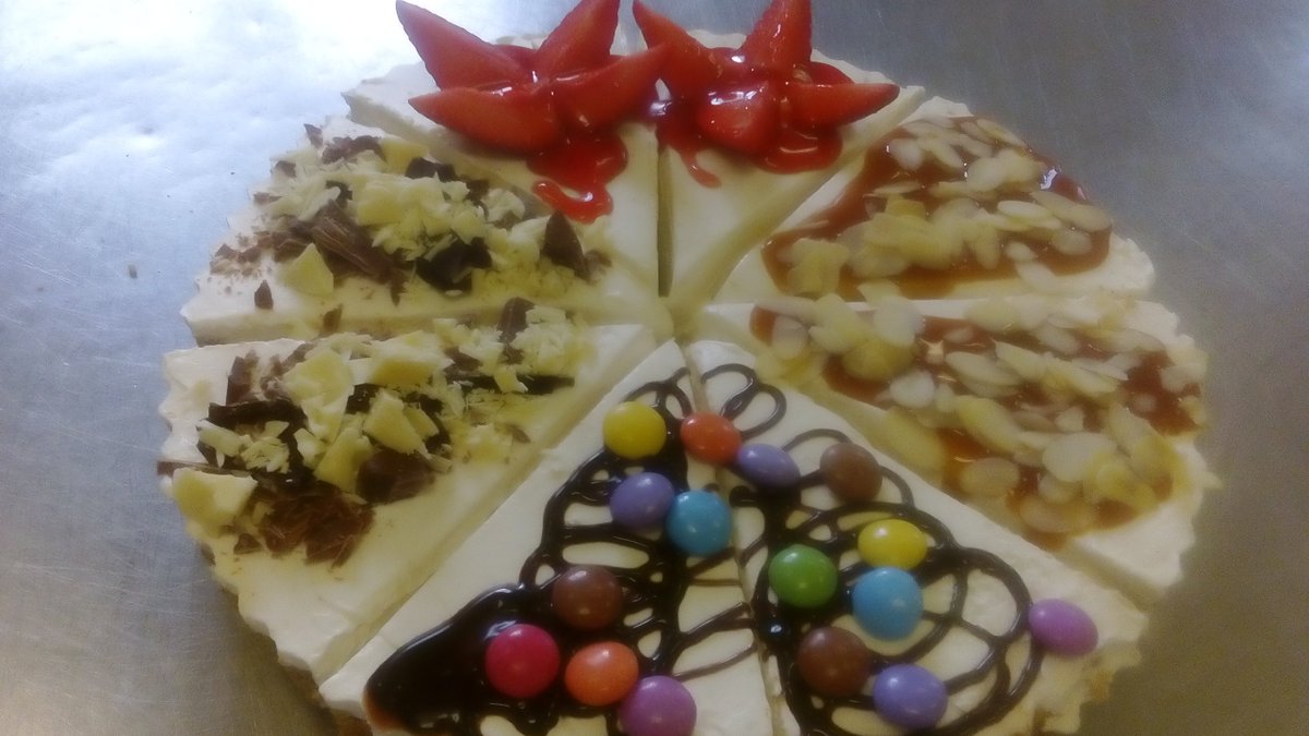 4 toppings cheesecake! Special delivery for <a href="/ProntoCafe/">Pronto Provisions</a> in Blackrock