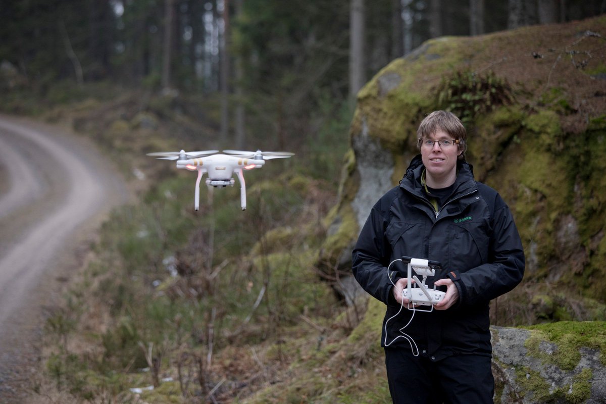 Permission to take off: Södra’s use of drones for #forest management is approved bit.ly/2oqvXmV #technology #digital