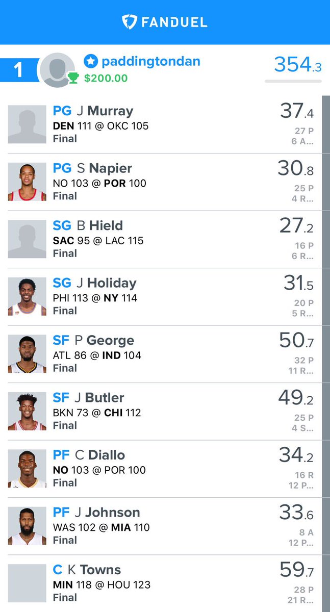 BigBearDFS's tweet photo. You know what's awesome about #DFS with @AverageBearDFS ? When you can roll 3 sports a night and cashing in 2/3 is standard. @AverageJoeDFS https://t.co/3SQZqmsR7G