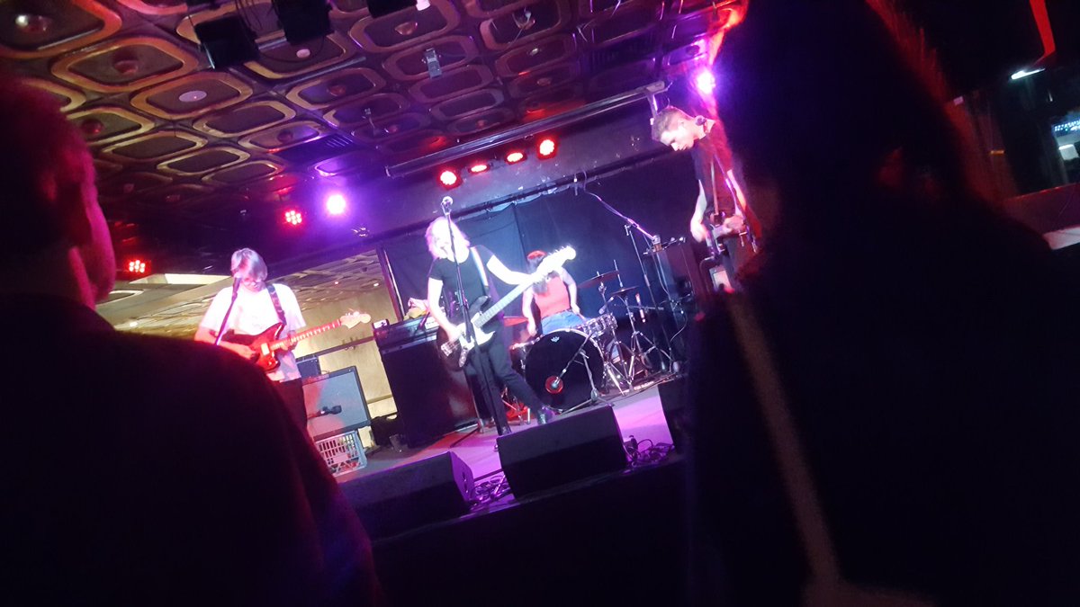 Chris_DScott's tweet photo. Pinkbats @ Marrickville Bowling Club https://t.co/fkiCnMsj1v