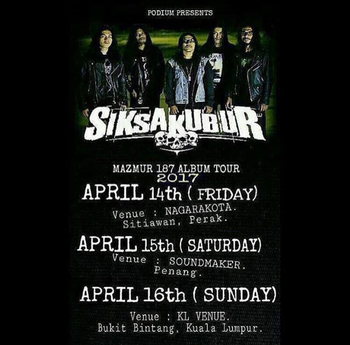 Support 🤘 #mazmurtour #siksakubur