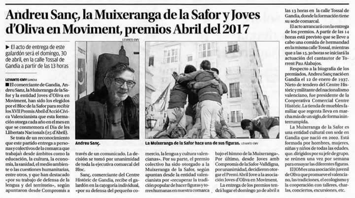 muixerangasafor's tweet photo. La #pinyamorada guanyant un Premi Abril? Haurem de fer un soparet i molta muixeranga per celebrar-ho!! #fempinya #premisabril #honormorat https://t.co/4IOiWIAbO7