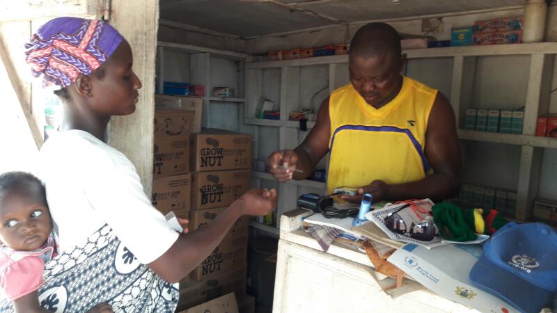 Asp_i_Intl's tweet image. An ASPI/WFP Beneficiary Receiving GrowNut at Central Gonja District of Northern Region - Ghana... #ServiceToHumanity
