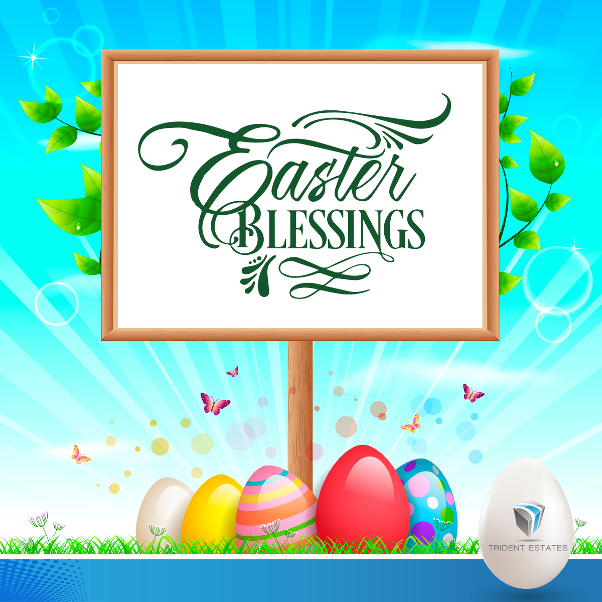 Trident_Estates's tweet photo. The Trident Team wishes you a very Happy Easter that is filled with plenty of love and happiness.
#TridentEstates #HappyEaster https://t.co/ZEenG0EqBD