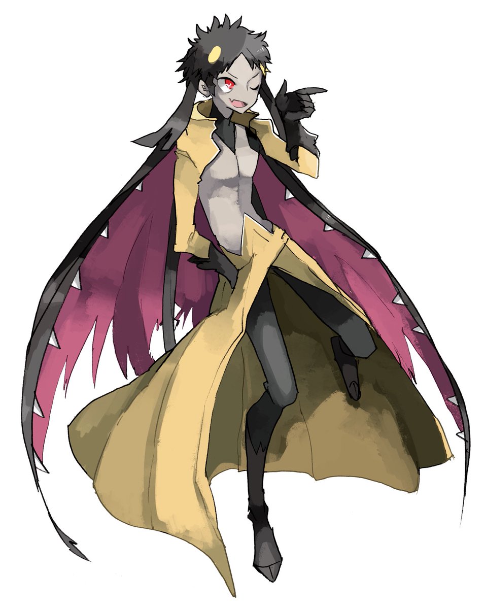 Twitter 上的 おまる丸 クチート君追加にて終了です やっと全部描けました 反応ほんとうに ありがとうございました 1から801までで適当にフォロワーさんから貰った番号のポケモンを擬人化する T Co Meyqwbtyrr Twitter