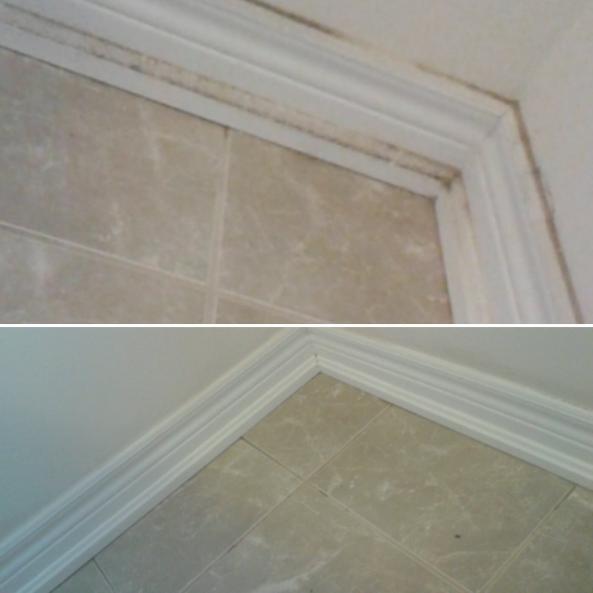 After a good scrub , we had these baseboards looking brand new!! #sparklecleaning